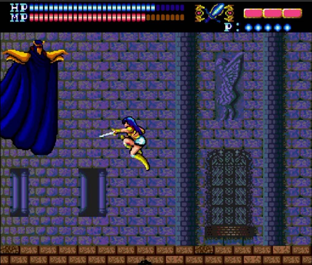 Valis The Fantasm Soldier - геймплей игры Sega Mega Drive\Genesis
